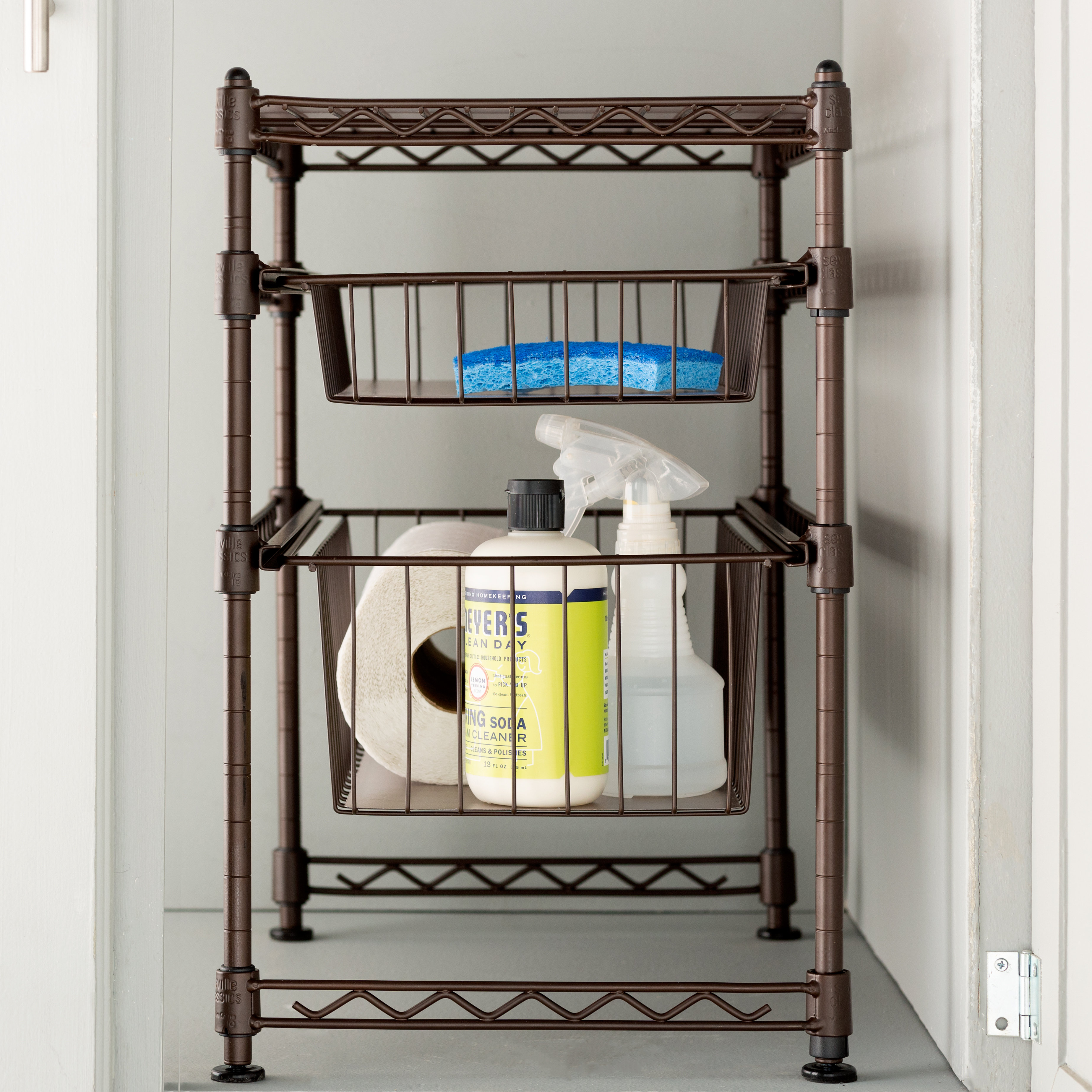 Wayfair Basics Stackable Kitchen Cabinet Organizer Reviews