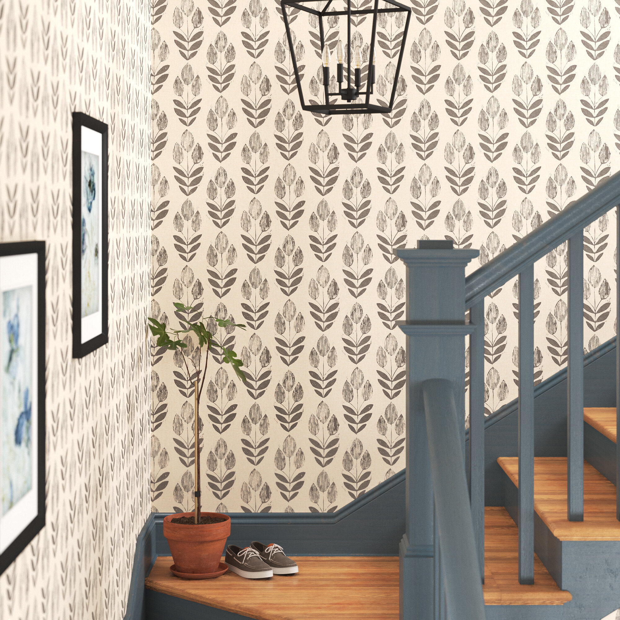 Wallpaper Floral 3D Effect 10 Meter Wall Paper Elegant New Design High Quality 