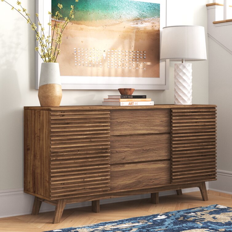 Mercury Row® Renwick 63'' Wide 3 Drawer Sideboard & Reviews | Wayfair.ca