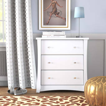 storkcraft crescent 3 drawer chest