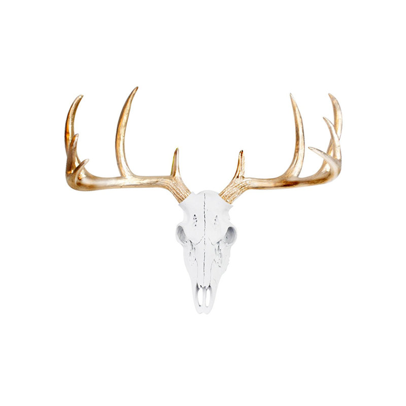 Union Rustic Mini Deer Head Skull Wall Decor Reviews Wayfair