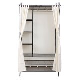 Fabric Wardrobes Clothing Garment Racks You Ll Love Wayfair Co Uk