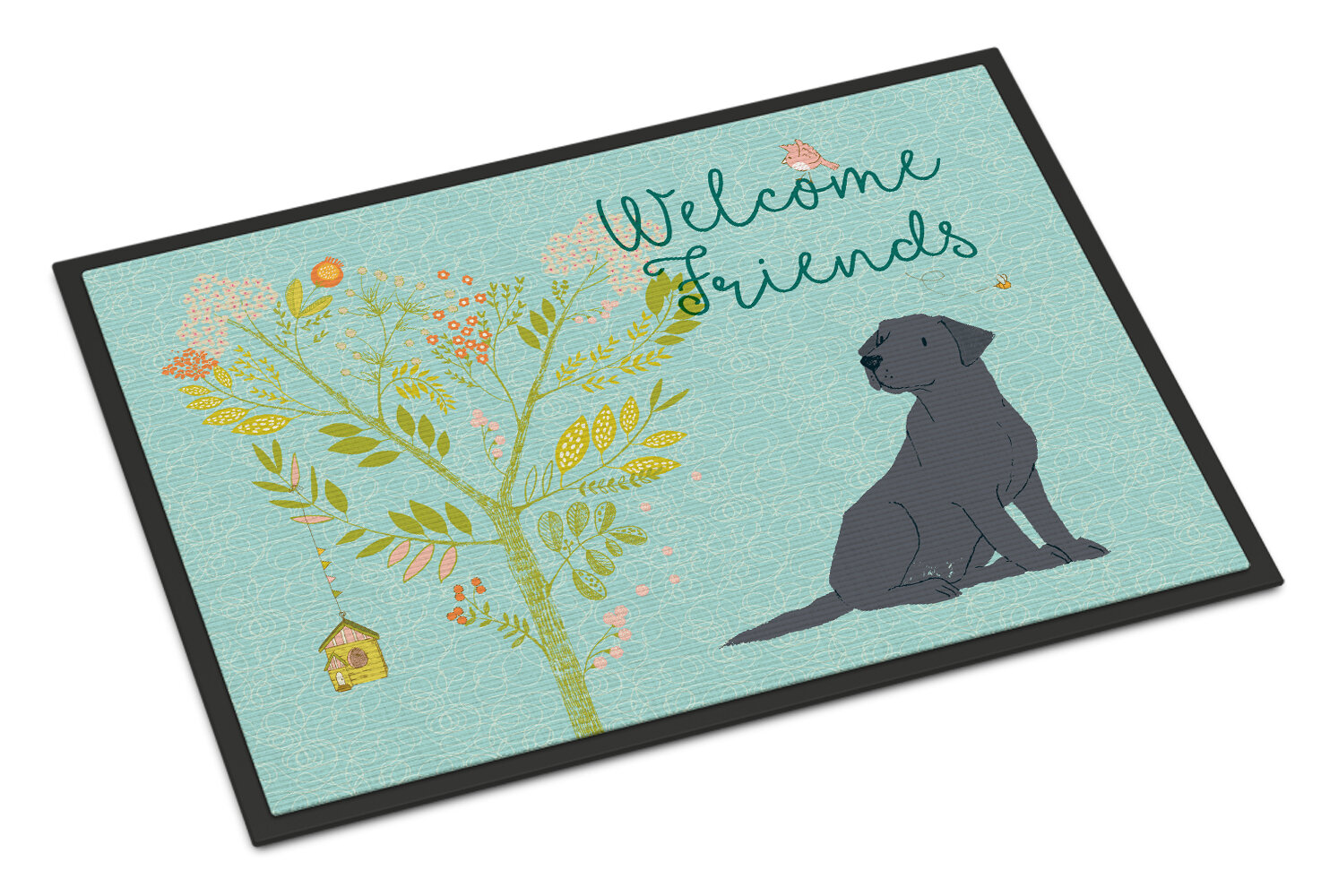 black lab doormat