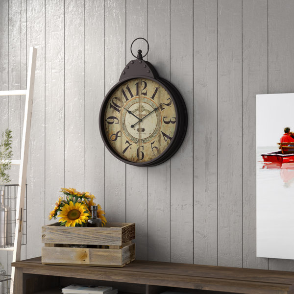 Tuscan Style Wall Clock Wayfair