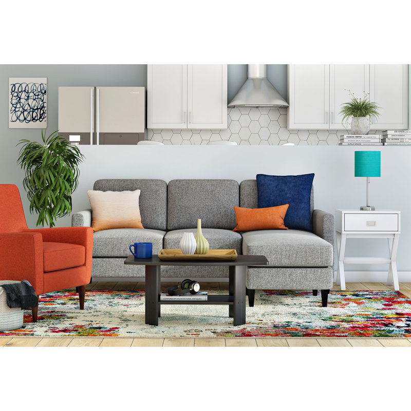 Zipcode Design Cazenovia Reversible Sectional Reviews Wayfair Cazenovia Reversible Sectional