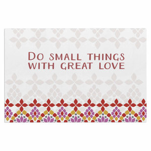 Gukuuki Moraira Love Typography Doormat