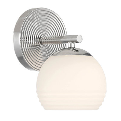 Vernon 1 - Light Dimmable Flush Mounted Sconce