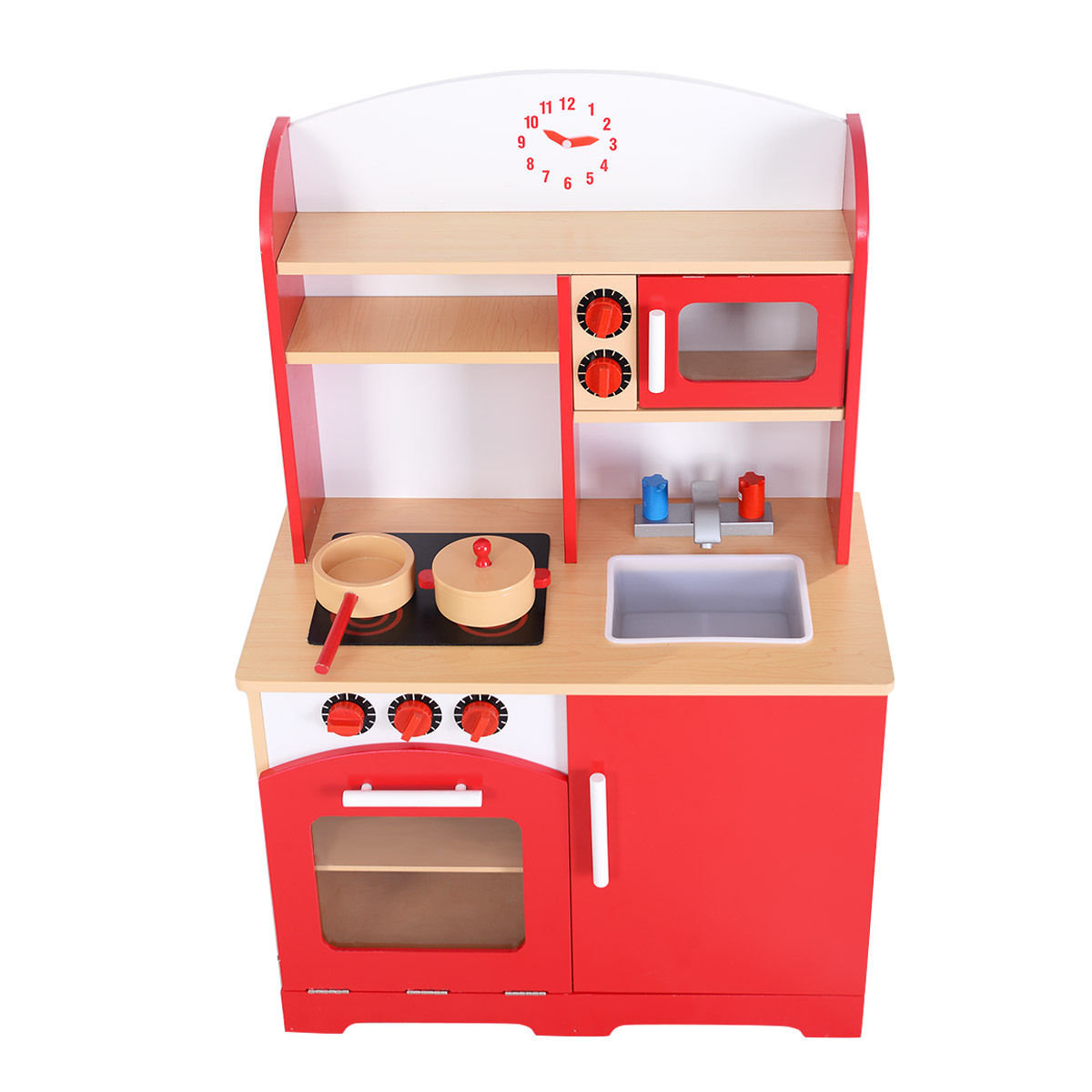 Costway Cooking Play Kitchen Set Wayfair