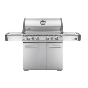 Lex Cart 6-Burner Gas Grill with Cabinet