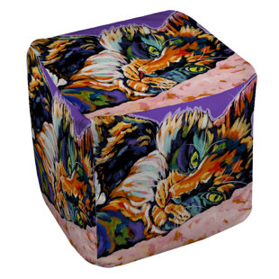 Calico Dreams Pouf
