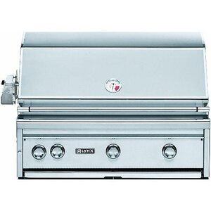 3-Burner Built-In Convertible Gas Grill with Smoker