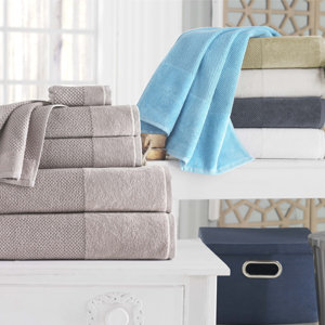Incanto 100% Turkish Cotton 8 Piece Hand Towel Set (Set of 8)