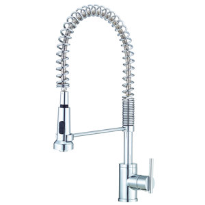 Parma Single Handle Deck Mounted Kitchen Faucet with Spring Spout