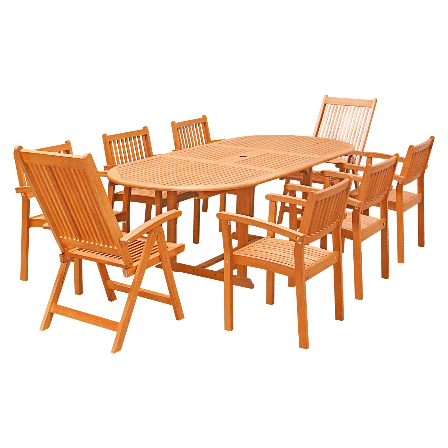 Orinda 9 Piece Dining Set
