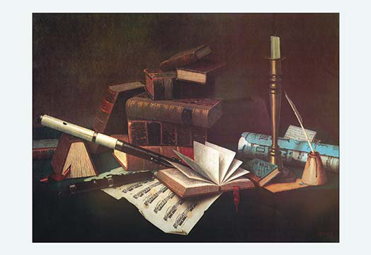 Buyenlarge Music And Literature By William Hornett Painting