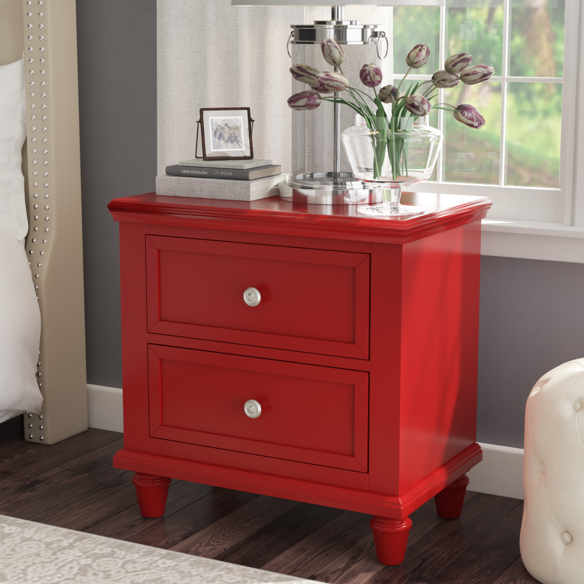 Red Nightstands You Ll Love In 2020 Wayfair Red Nightstands You Ll Love In 2020