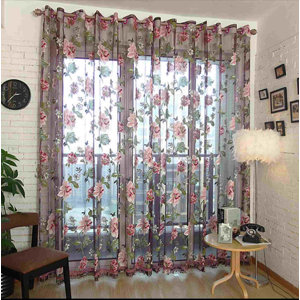 Sheer Single Curtain Panel