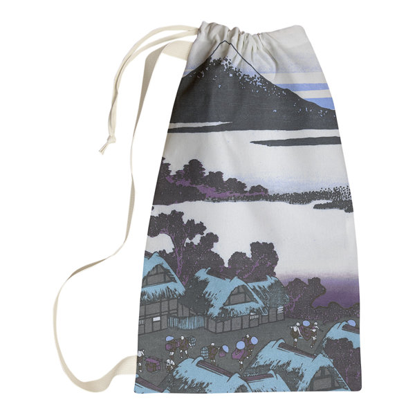 World Menagerie Dawn At Isawa In Kai Province Laundry Bag Wayfair