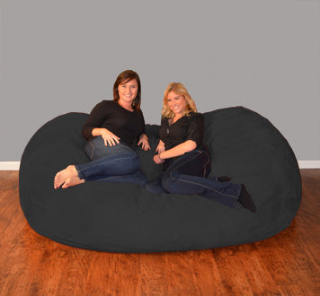 Bay Isle Home Breton Extra Large Bean Bag Sofa & Reviews | Wayfair