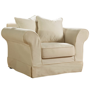 Slipcovered Accent Chairs You Ll Love Wayfair Quickview