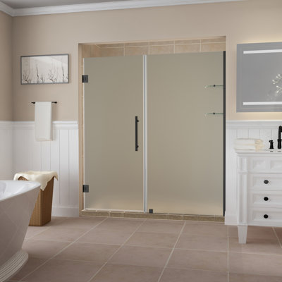 Belmore Gs 66 X 72 Hinged Frameless Shower Door Aston Glass Type