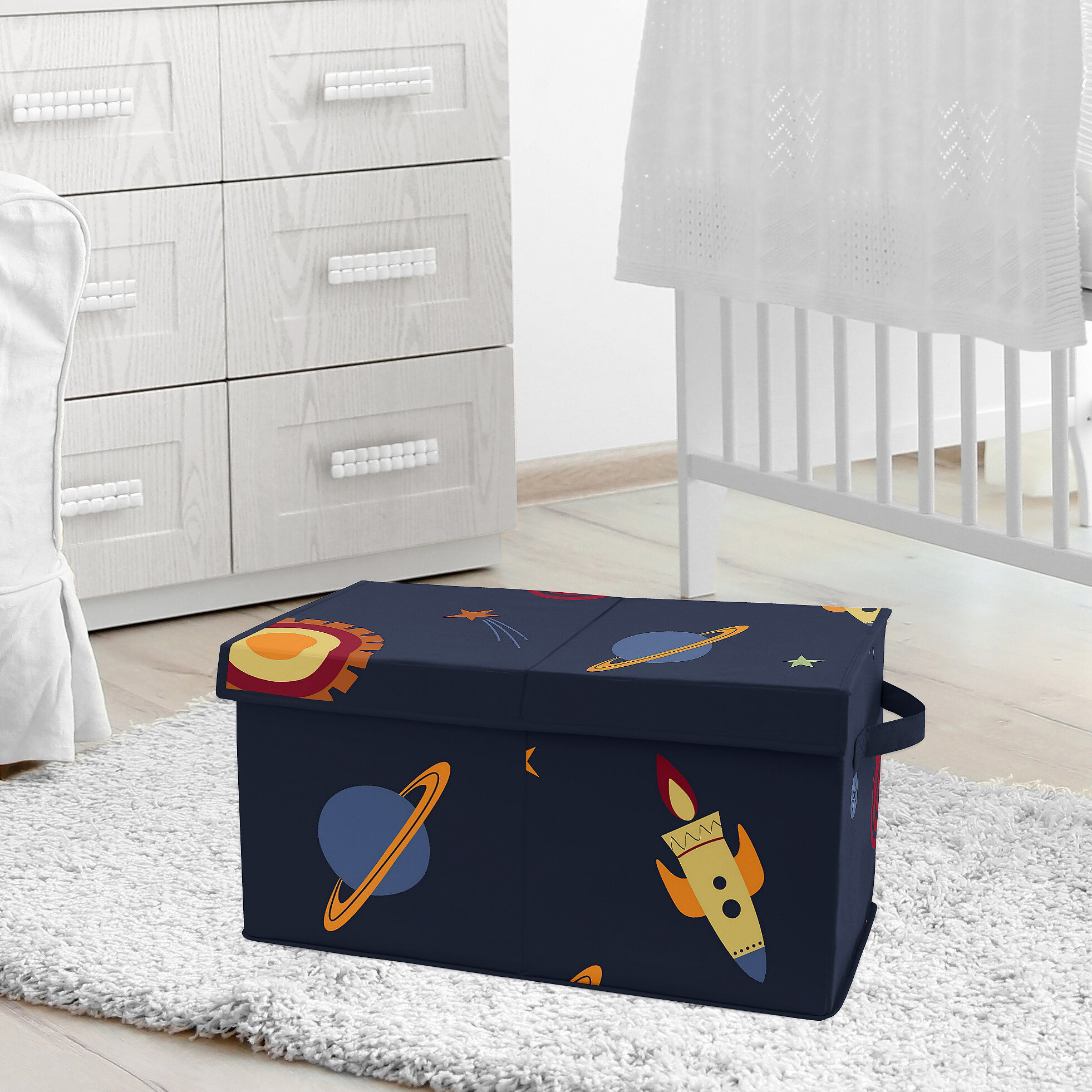 fabric toy box