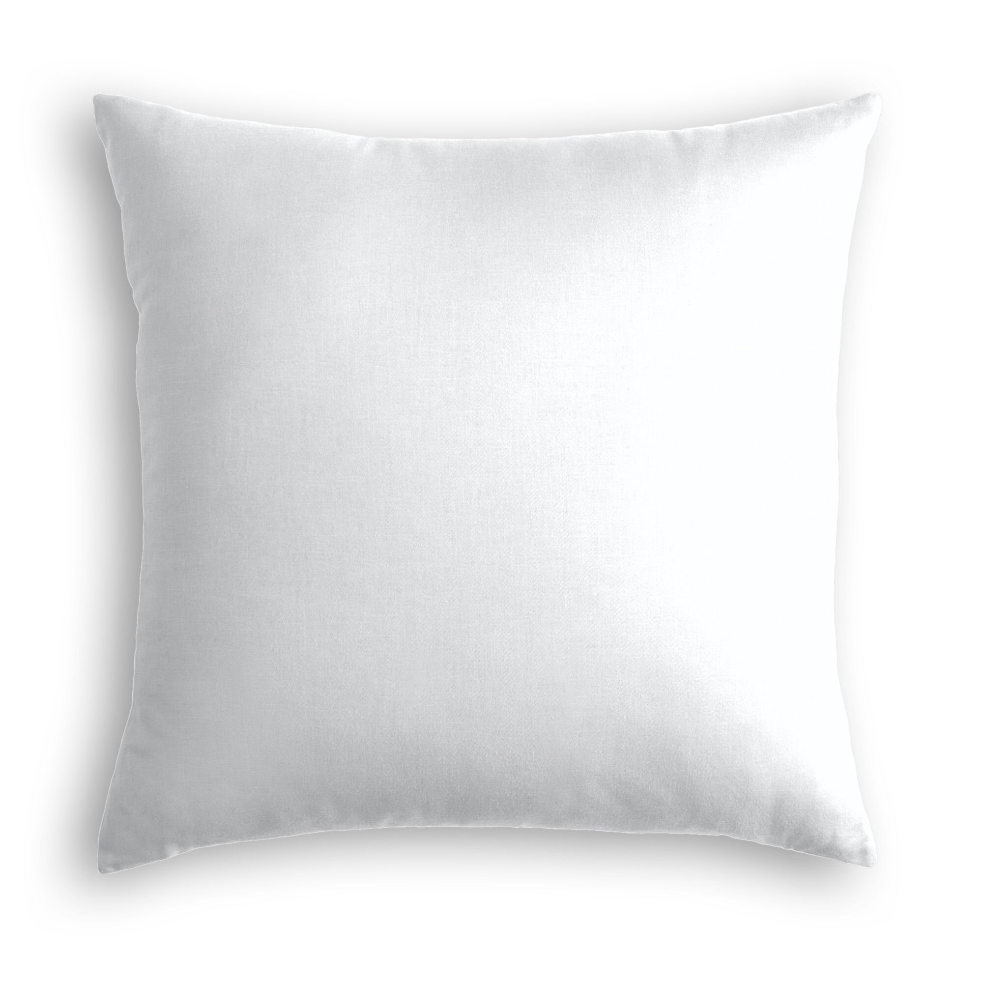 large white square pillows