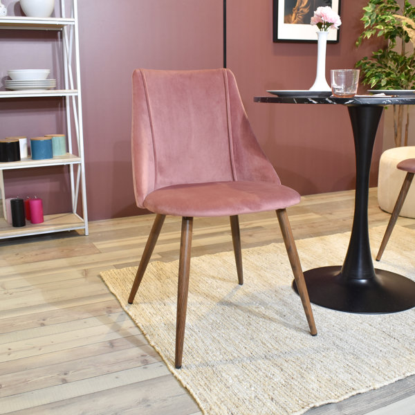 blush pink dressing table chair