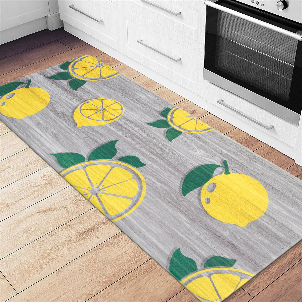 Latitude Run Clodette Lemon Pattern Standing Anti Fatigue Mat Reviews Wayfair