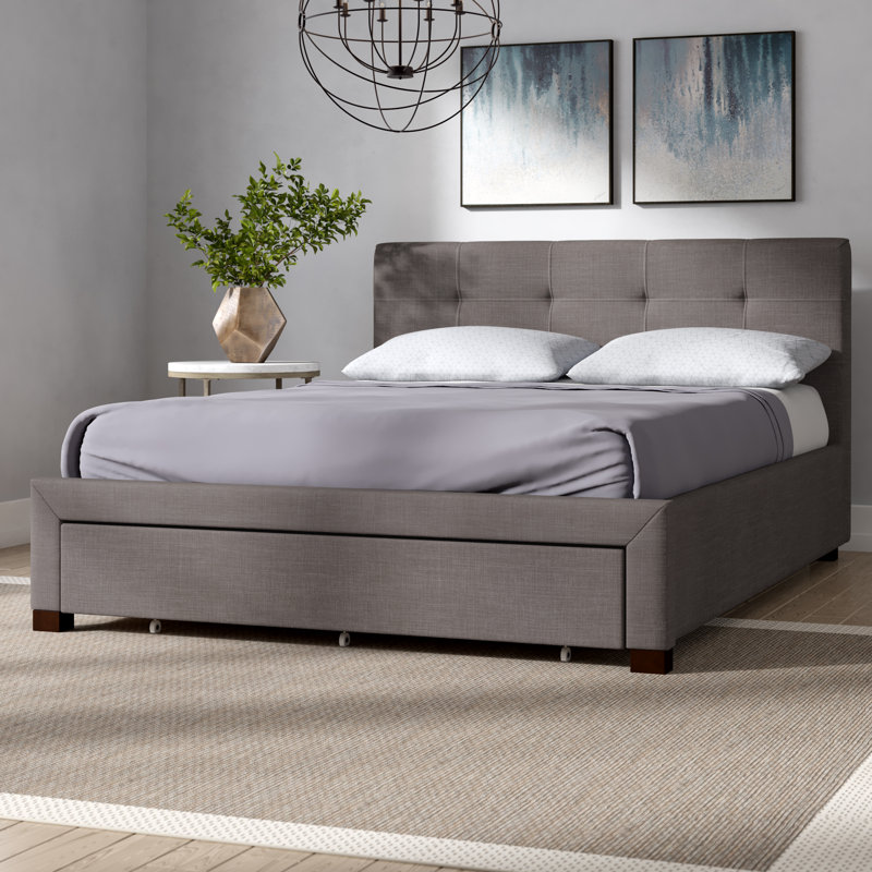 Latitude Run Mizuno Upholstered Storage Platform Bed Reviews
