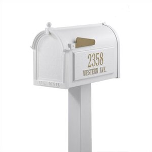 Mailbox with Post Included