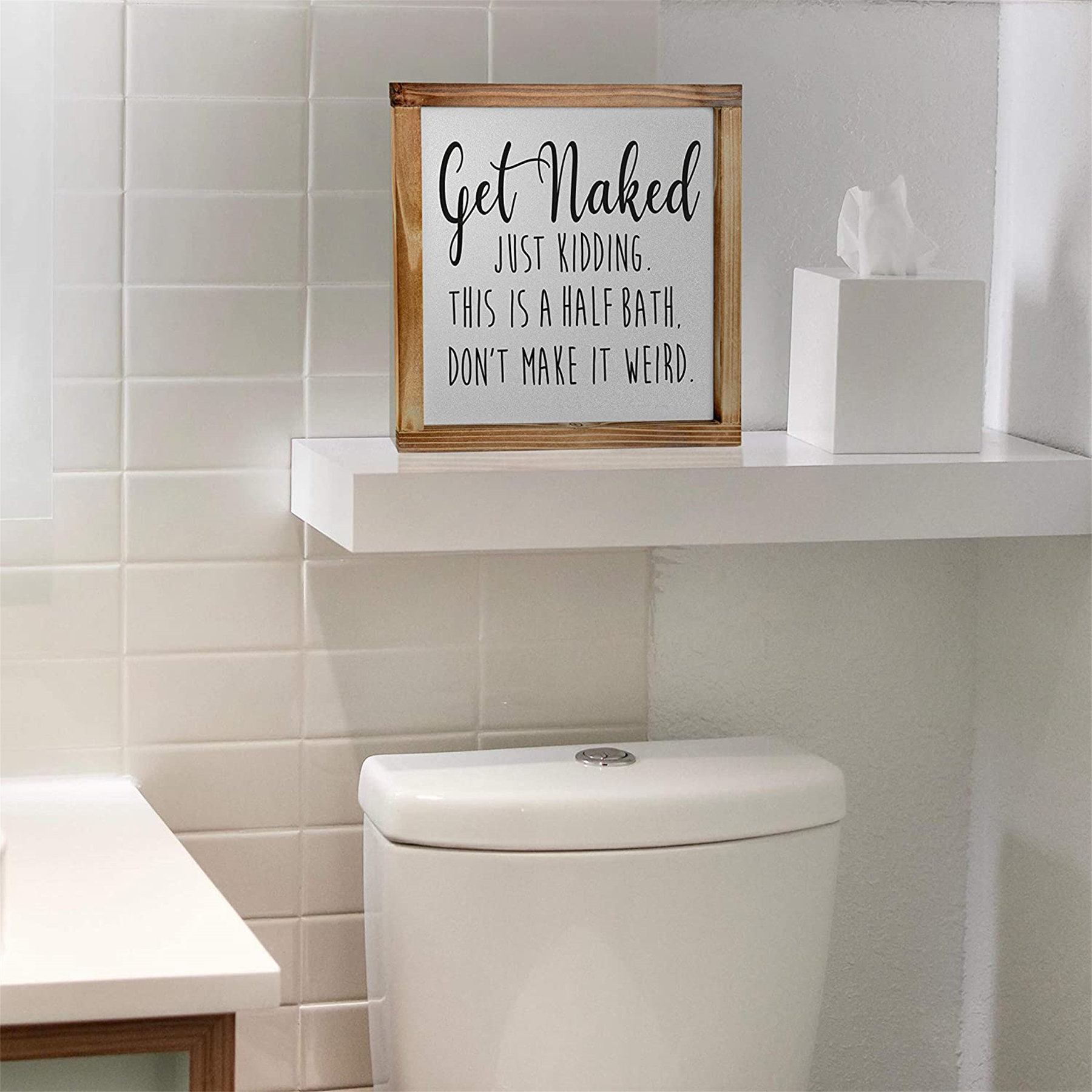 frames for bathroom decor