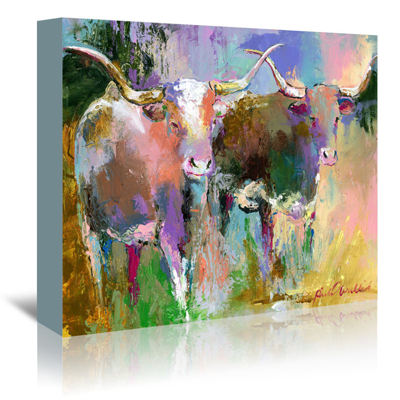 East Urban Home 'Texas Longhorns' Print | Wayfair