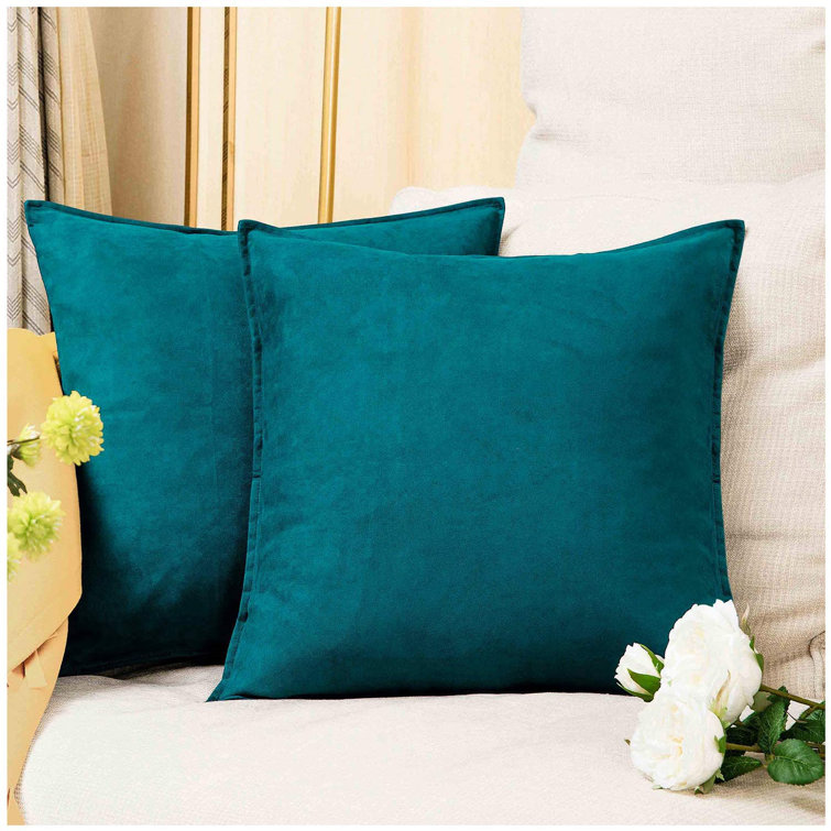 wayfair teal pillows