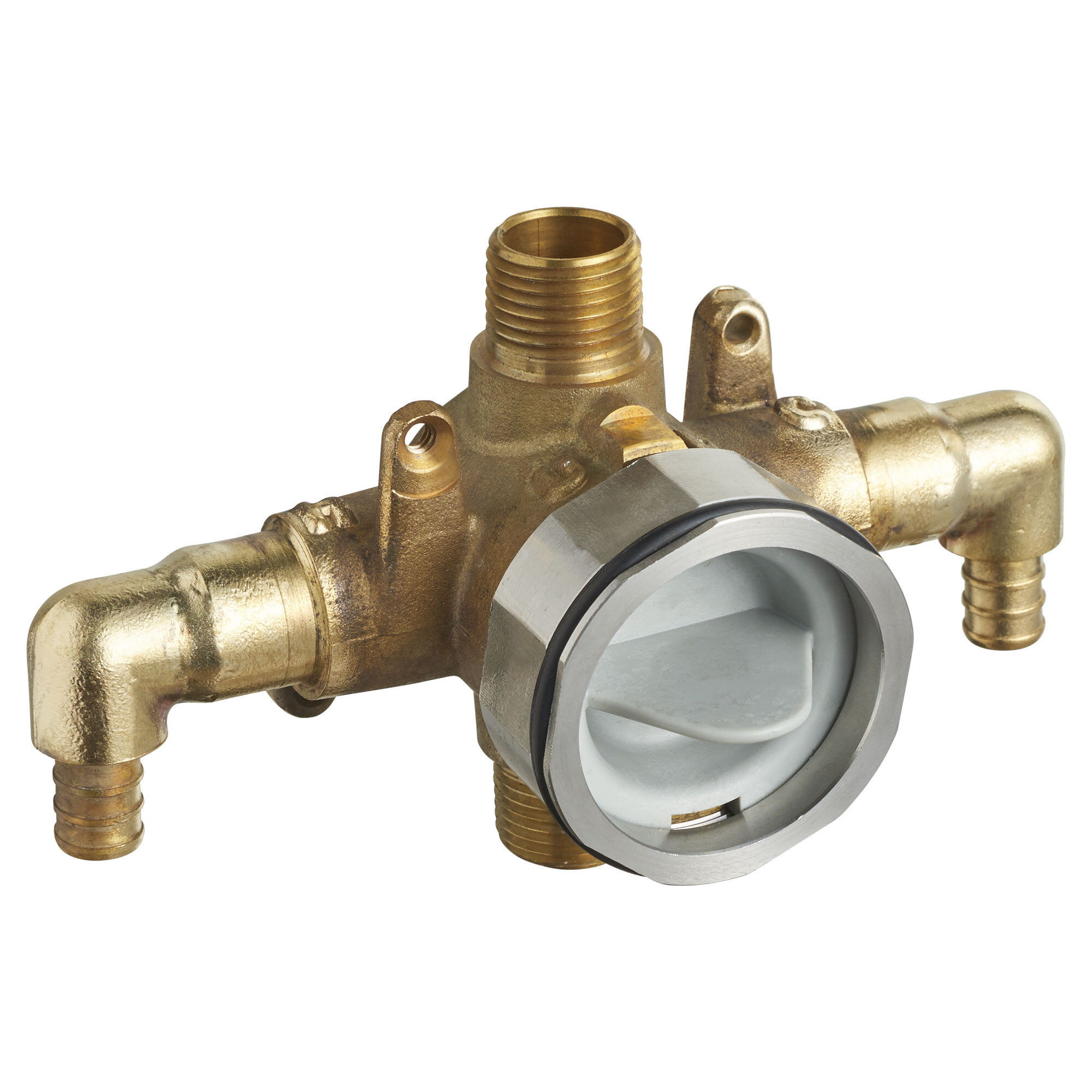 Details about   Pressure Equalization Shower Valve Professional 3/4in Double Outlet Brass Grass 