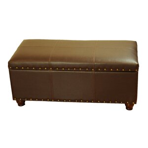 Rohrbaugh Faux Leather Storage Bench