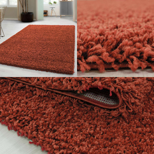 Thick Shaggy Large Rugs Hallway Rug Runner Non Slip Living Room Carpet Deep Pile 