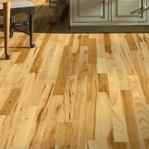Bruce Flooring Hickory 3 4 Thick X 5 Wide X 78 Length Solid Hardwood Flooring