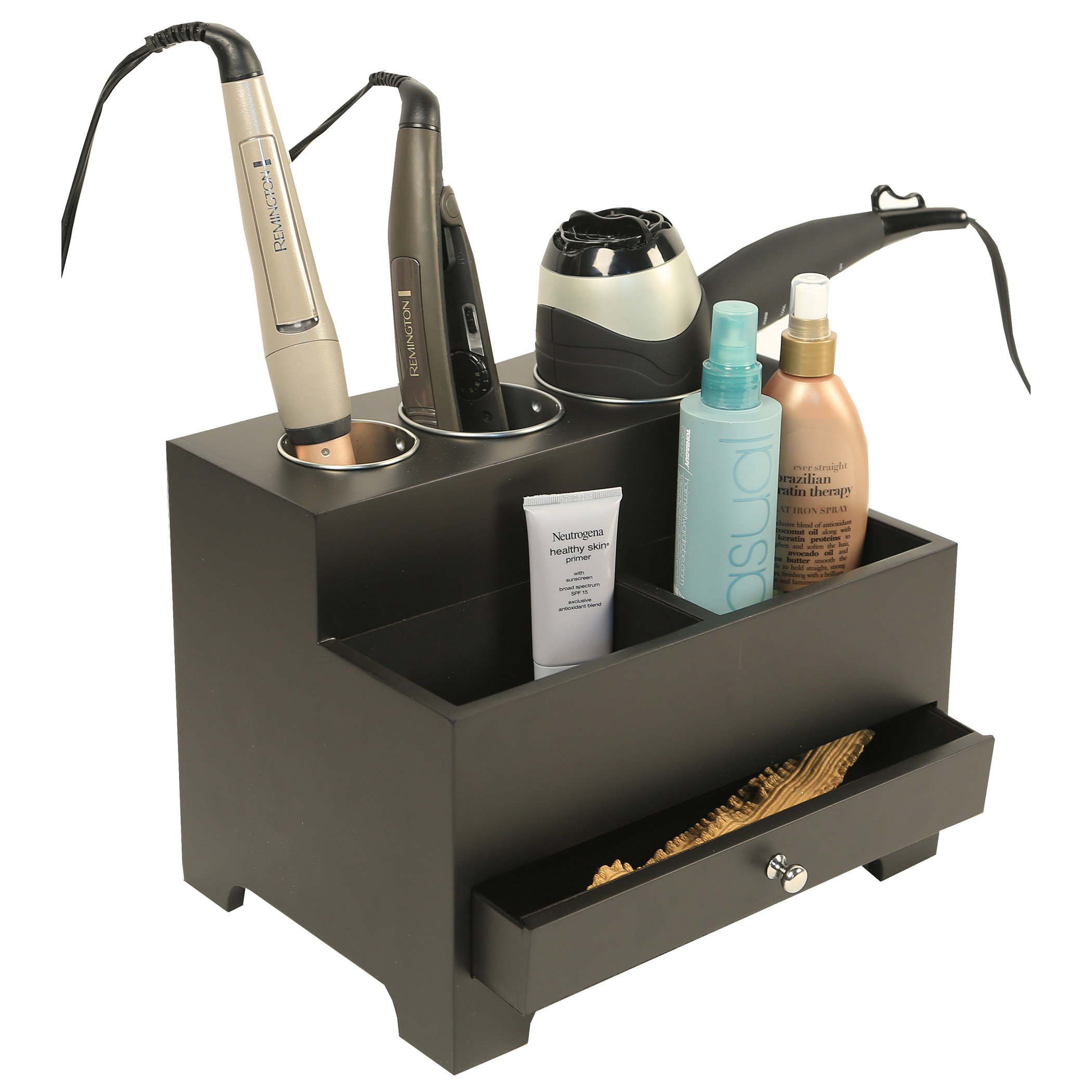 Richards Homewares Personal Organizers Styling Storage Hair Tool Richards Homewares Personal Organizers Styling Storage Hair Tool Holder Reviews Wayfair