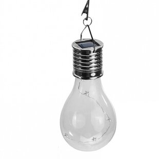 Hanging Solar LED Light Outdoor Bulb Waterproof Home Garden Camping Decor Lamp