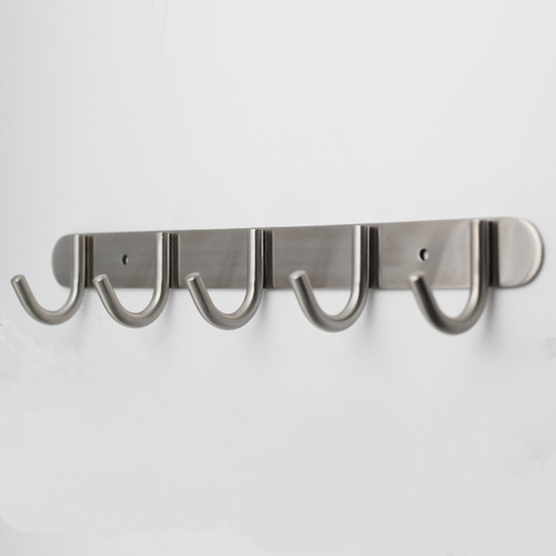 Qthomedecor Modern Wall Mounted 5 Round Hook Coat Rack Wayfair