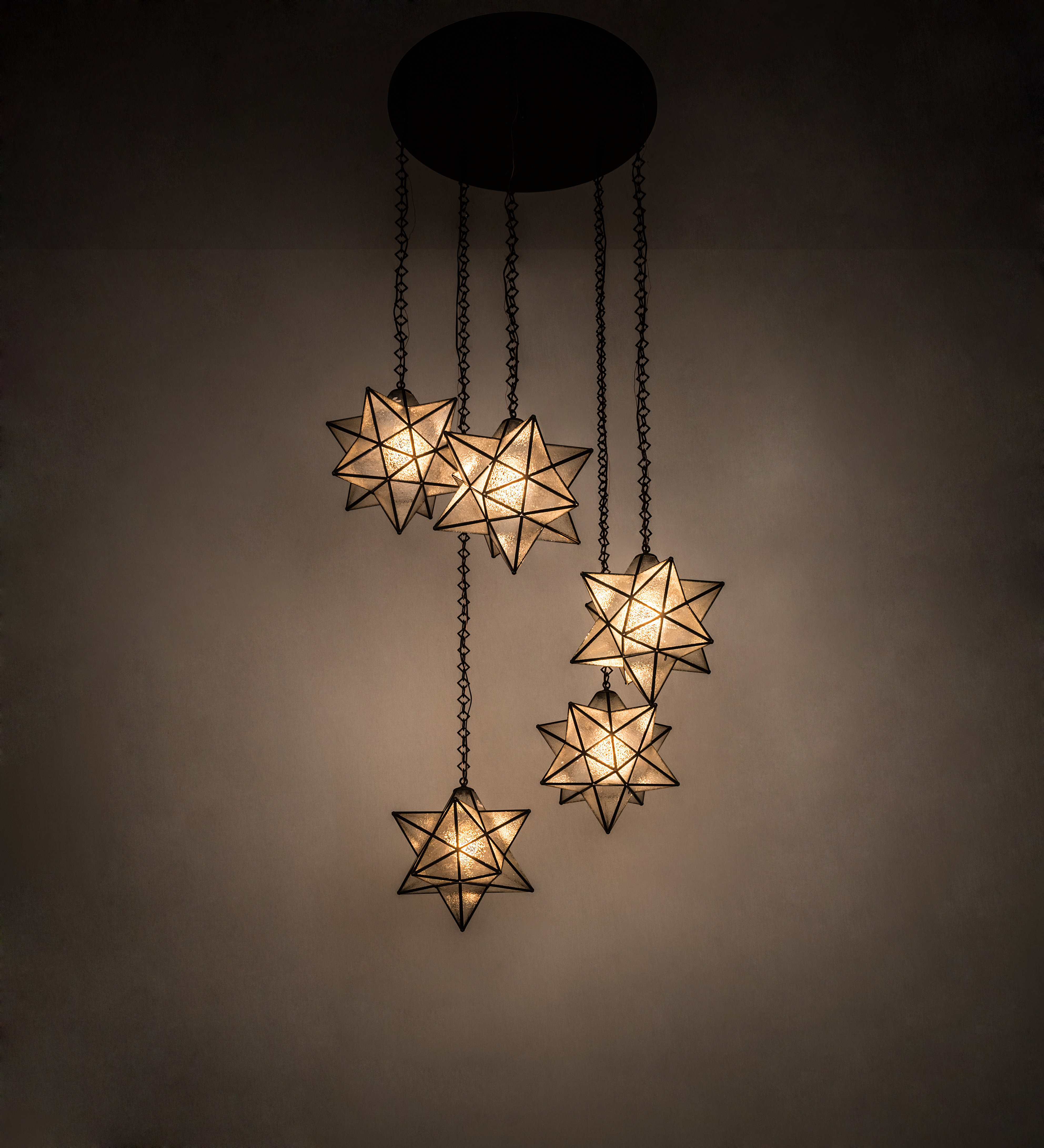 Meyda Tiffany Moravian 5 Light Cer Star Pendant Wayfair Meyda Tiffany Moravian 5 Light Cer