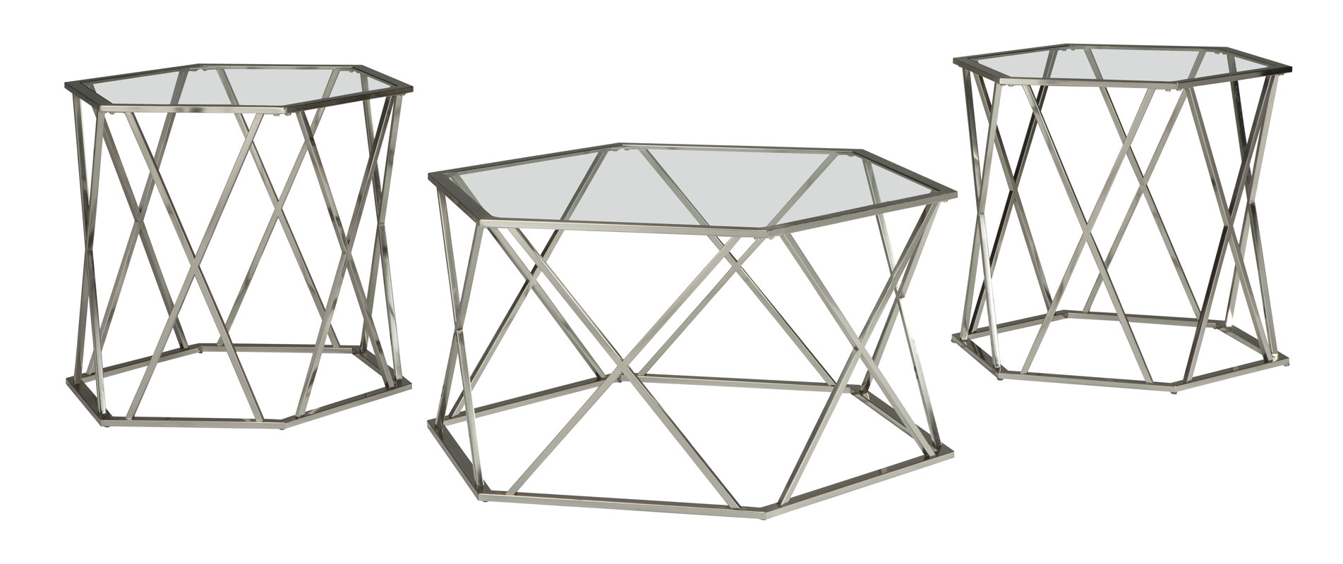 Orren Ellis Howard 3 Piece Coffee Table Set & Reviews | Wayfair Orren Ellis Howard 3 Piece Coffee Table Set & Reviews | Wayfair
