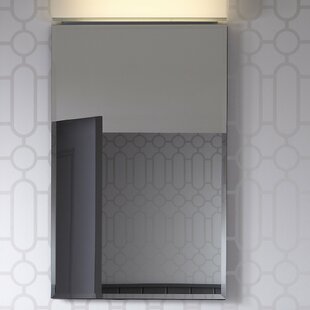 PL Series Recessed or Surface Mount Frameless Medicine Cabinet with 4 Adjustable Shelves by Robern