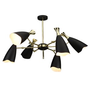 Dority 6-Light Sputnik Chandelier