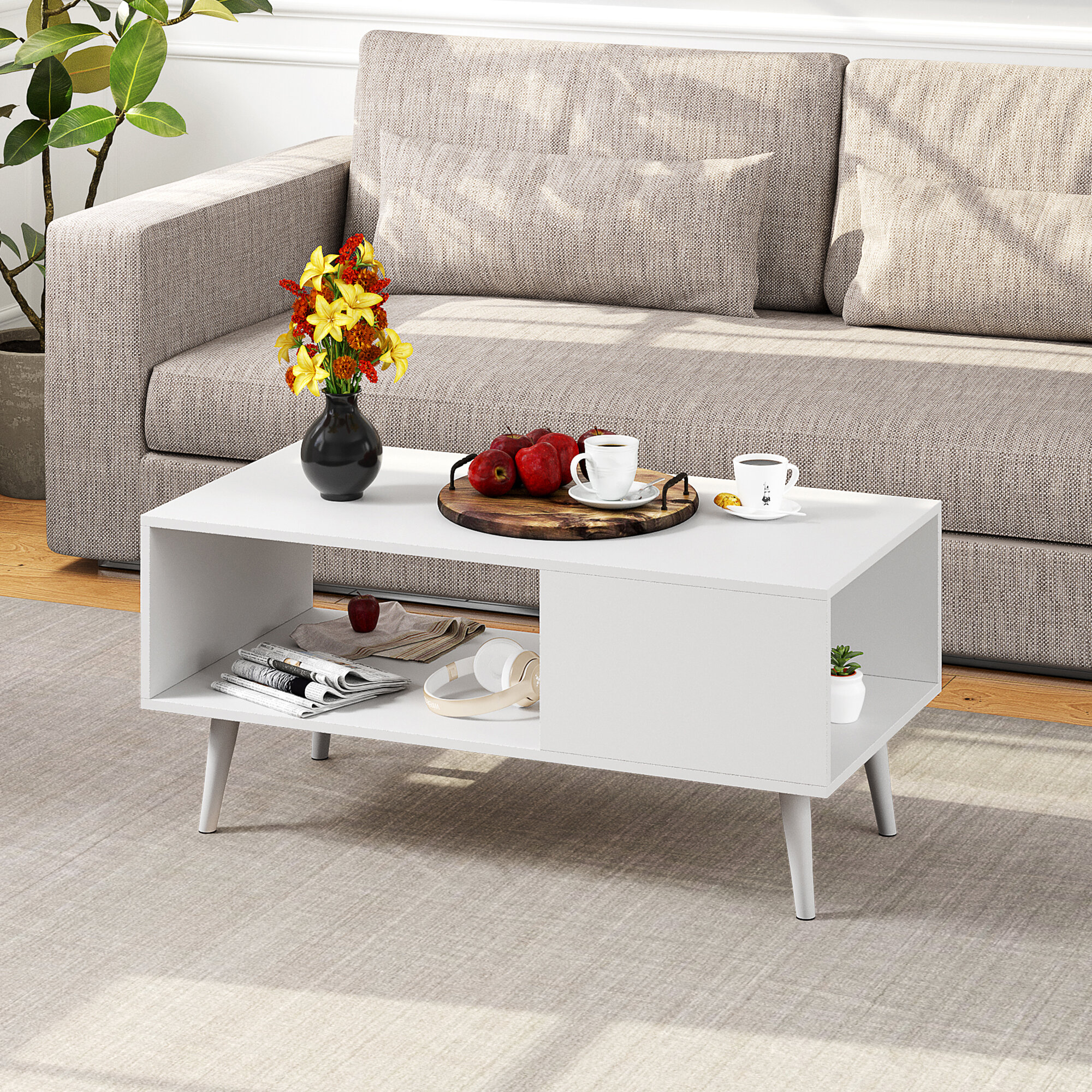 wayfair corley coffee table