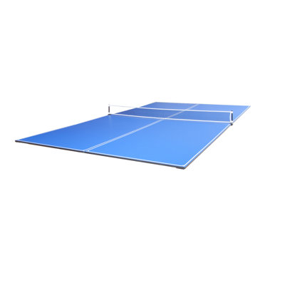 JOOLA Tetra 4-Piece Table Tennis Table Conversion Top - Includes Ping Pong Net Set - Conversion Top for Pool Tables and Billiards