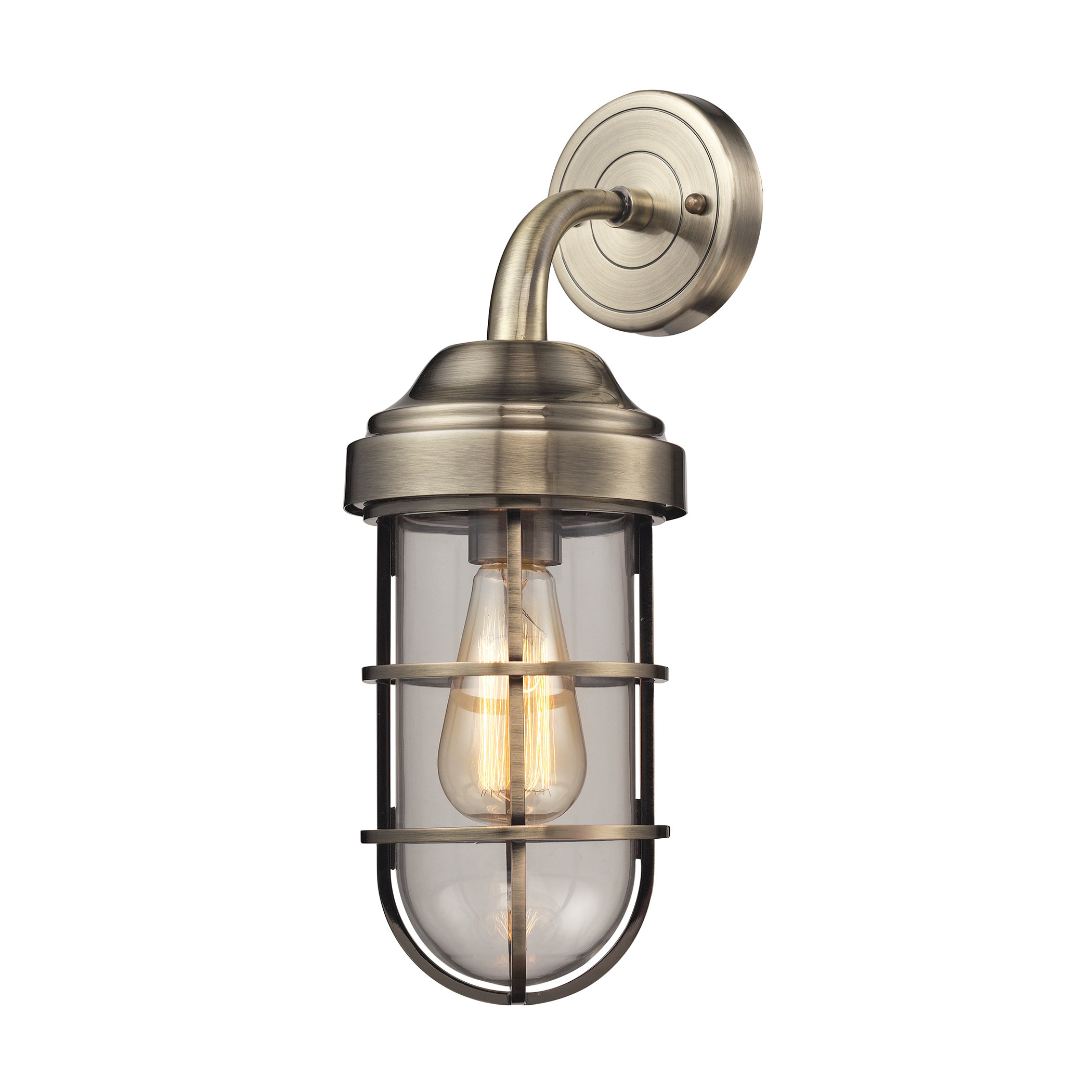 Humphries 1 Light Armed Sconce Reviews Birch Lane
