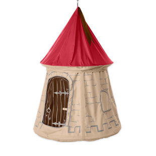 Go to store & view more images Zoomie Kids Hodgin Castle HugglePod Tree Hammock
