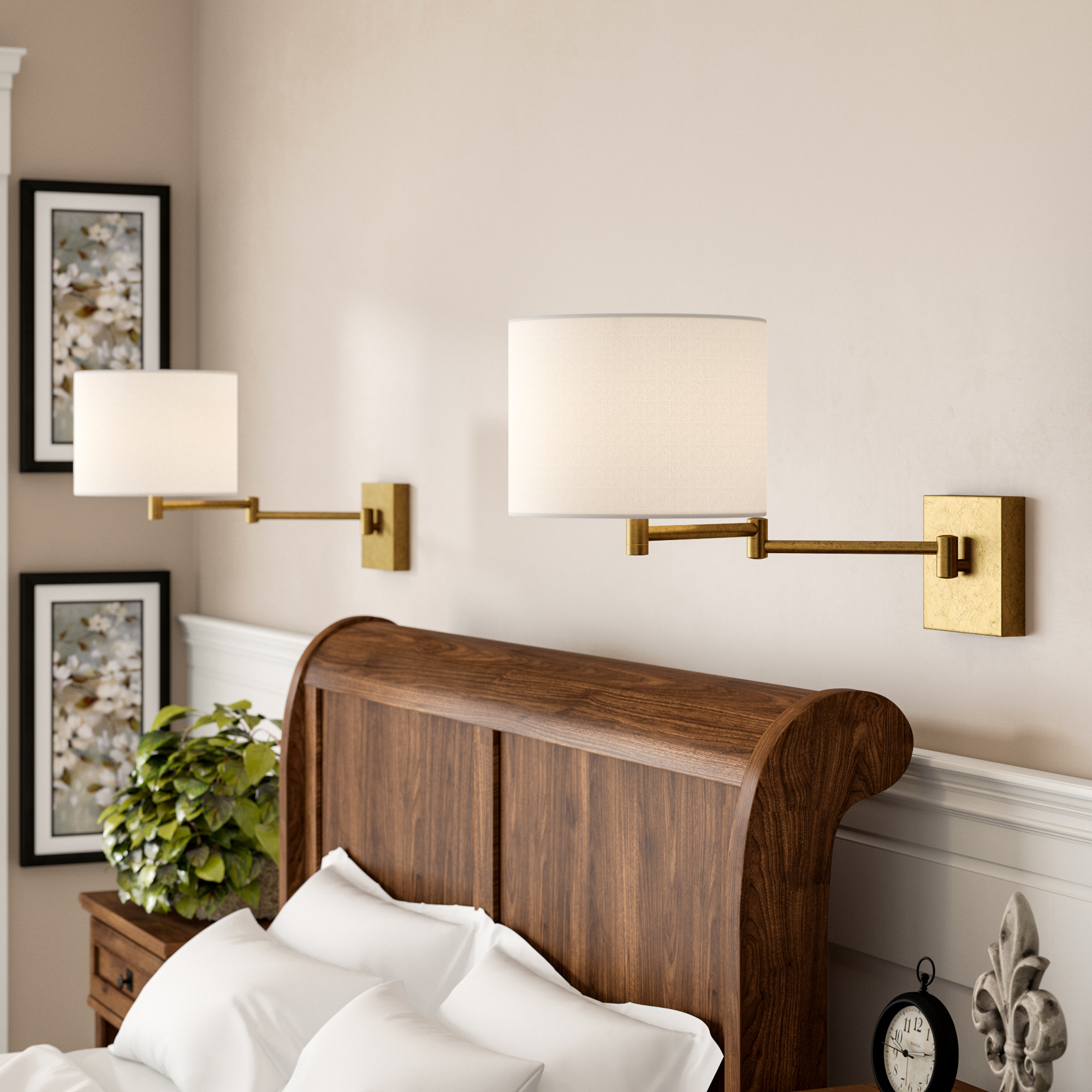 Three Posts™ Camryn Iron Swing Arm Sconce & Reviews Wayfair